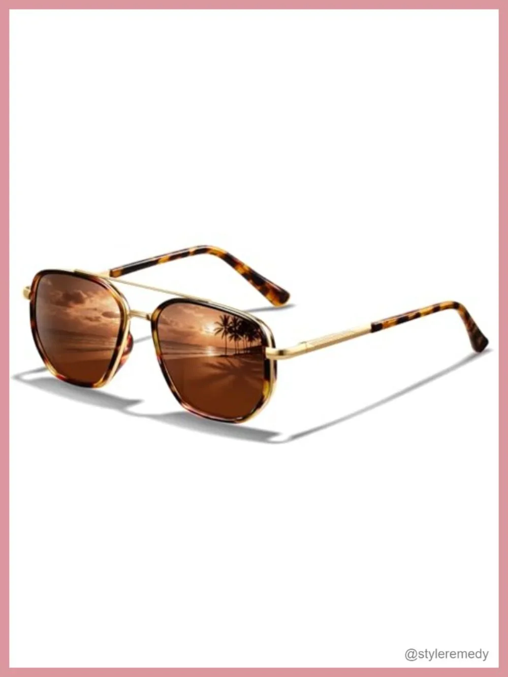 Classic Aviator Polarized Sunglasses UV Protection Unisex Sports Running